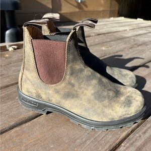 Blundstone Rustic Brown Chelsea Boots